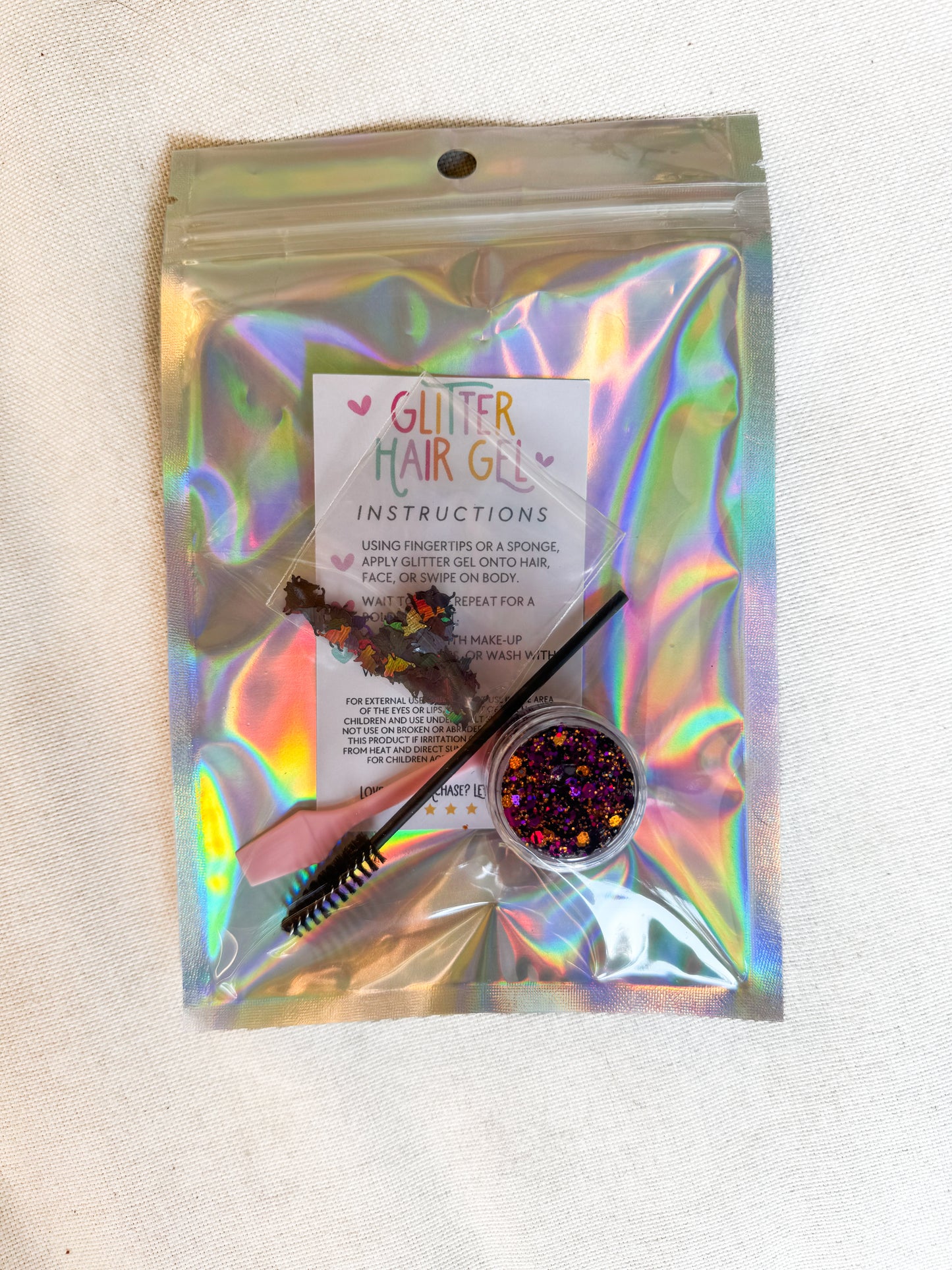 RTS Glitter Gel – Face, Body & Hair Sparkle