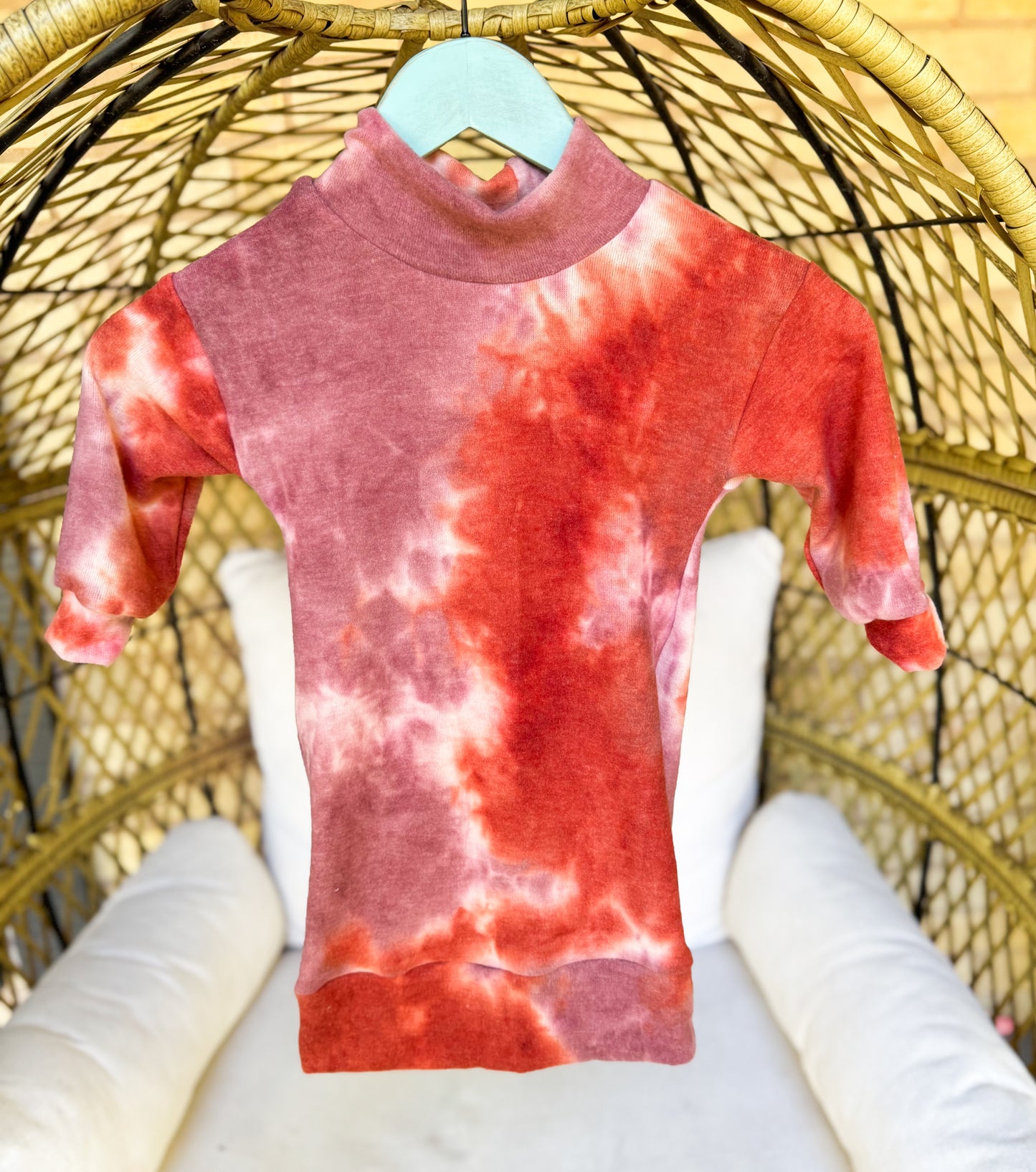 RTS 12/18M Mock Neck Sweater Dress