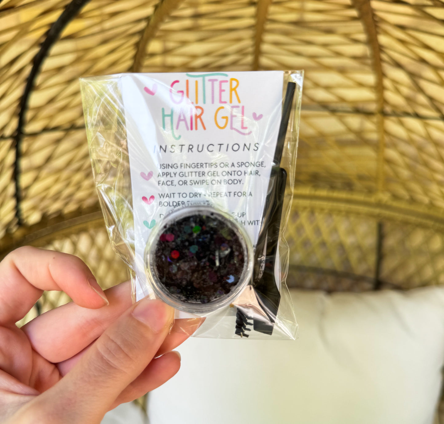 RTS Glitter Hair Gel