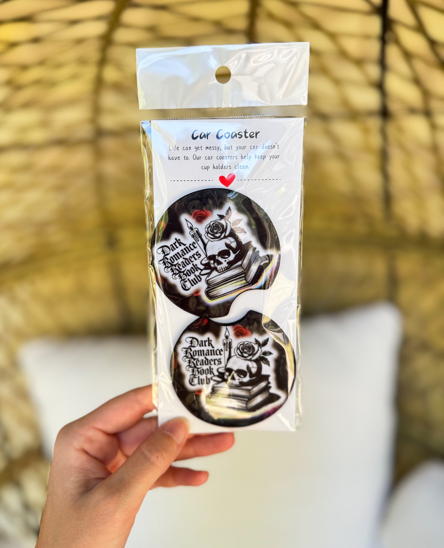 RTS Bookish Coaster Sets – Car Accessories