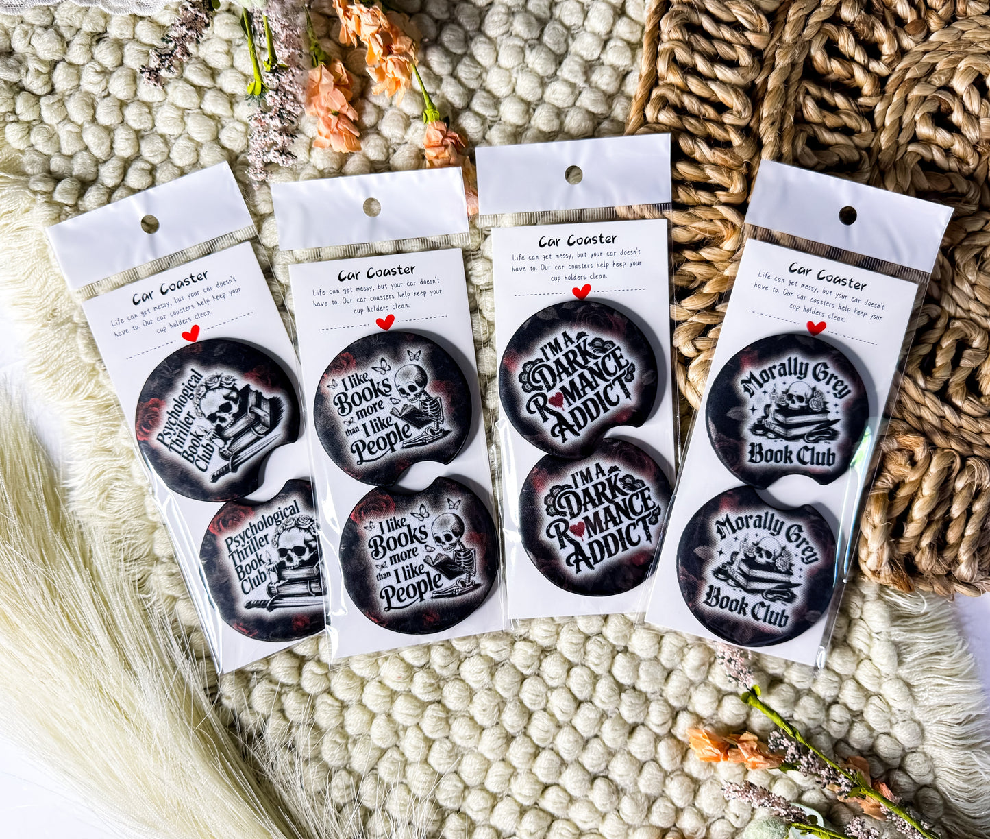 🔸 Wholesale Car Coaster Sets - 20 Sets 🔸