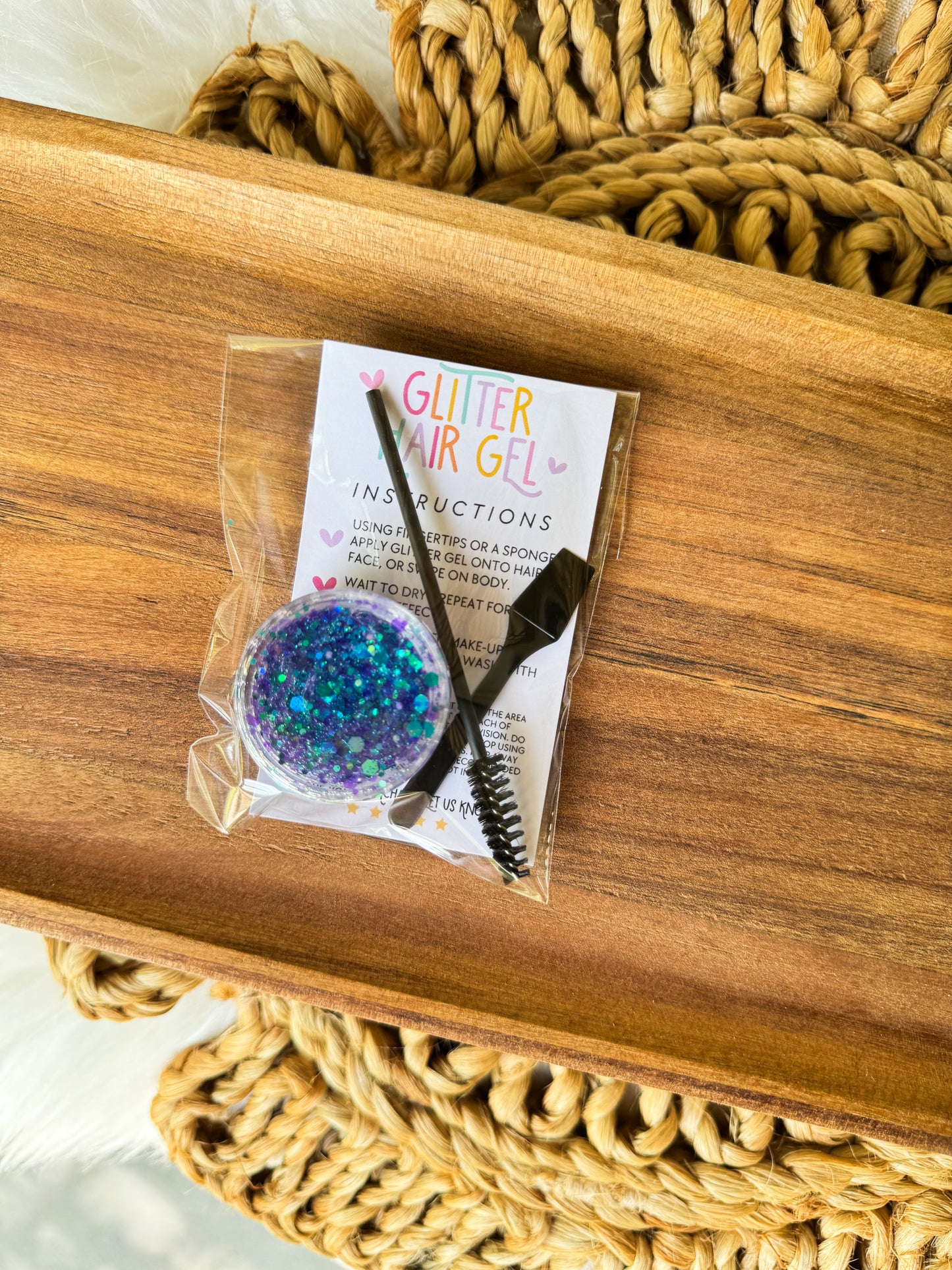 RTS Glitter Hair Gel