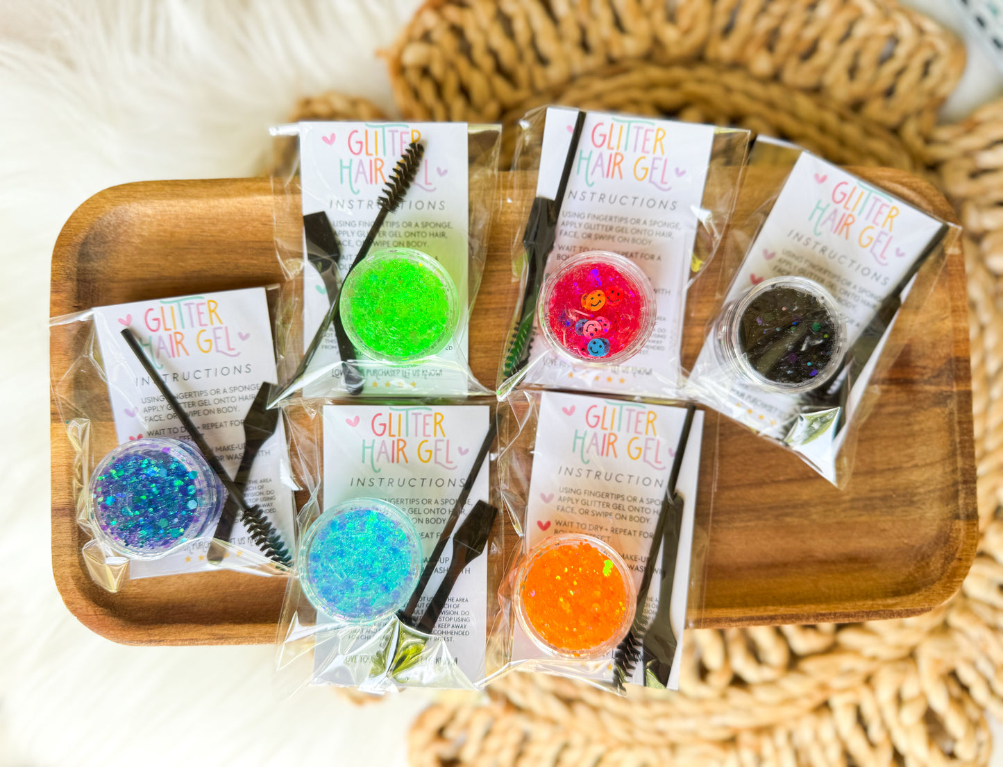 RTS Glitter Hair Gel