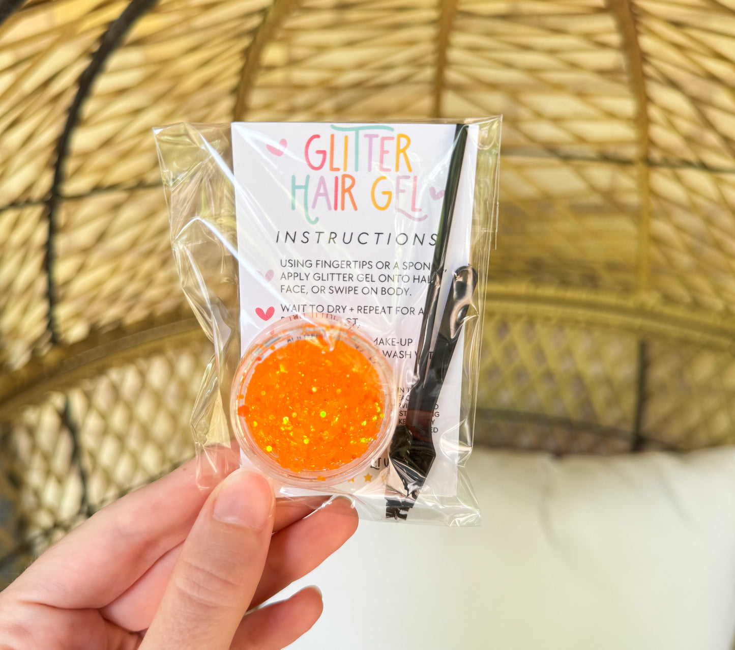 RTS Glitter Hair Gel