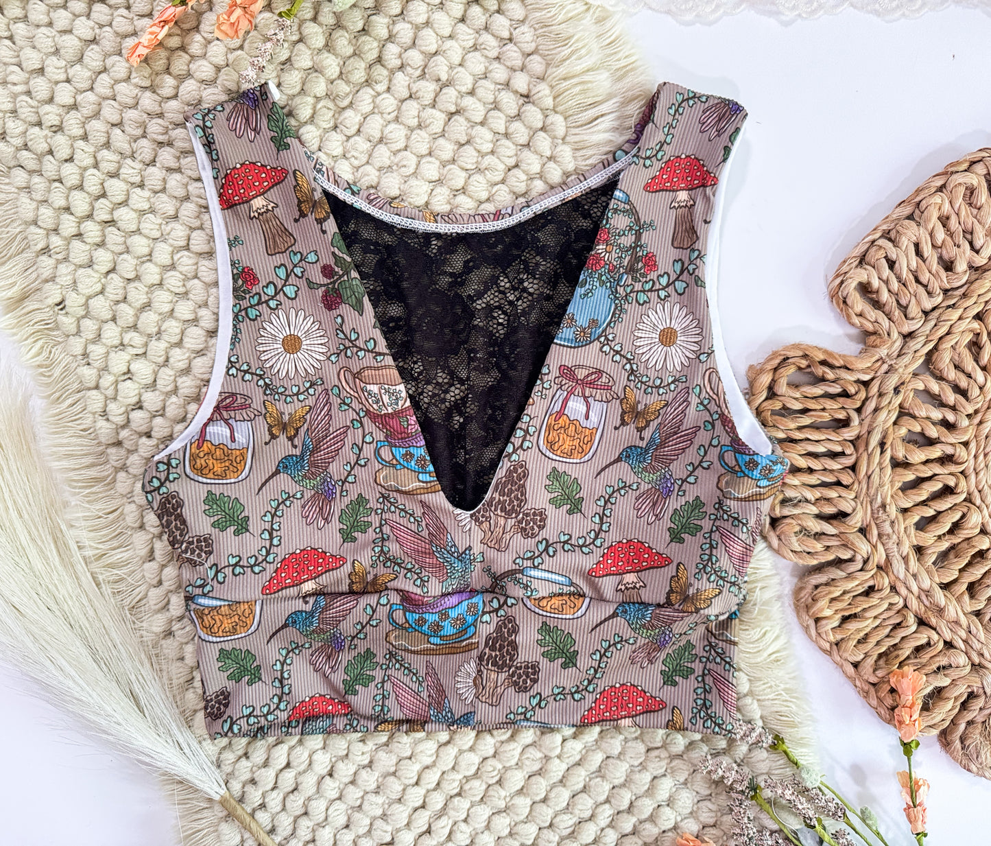 MTO: Adult Bryce Crop Top | Bralette