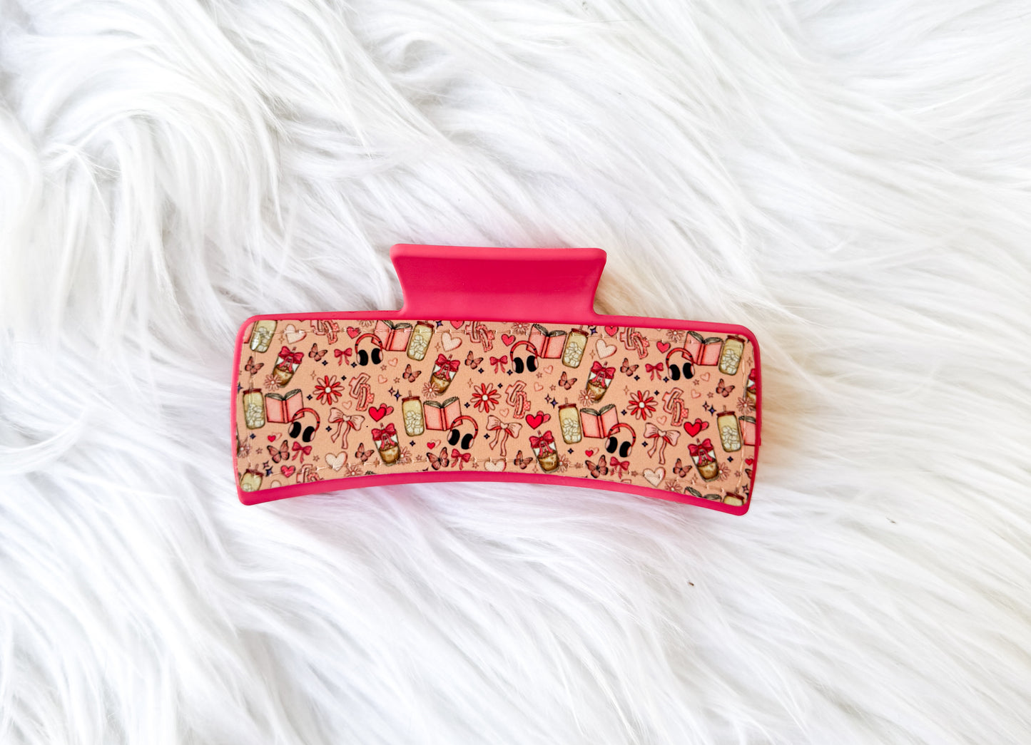 RTS Bookish Themed Hair Clips 🎀💈