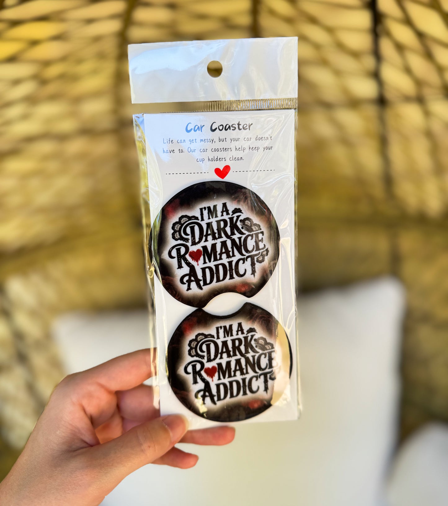 RTS Bookish Coaster Sets – Car Accessories