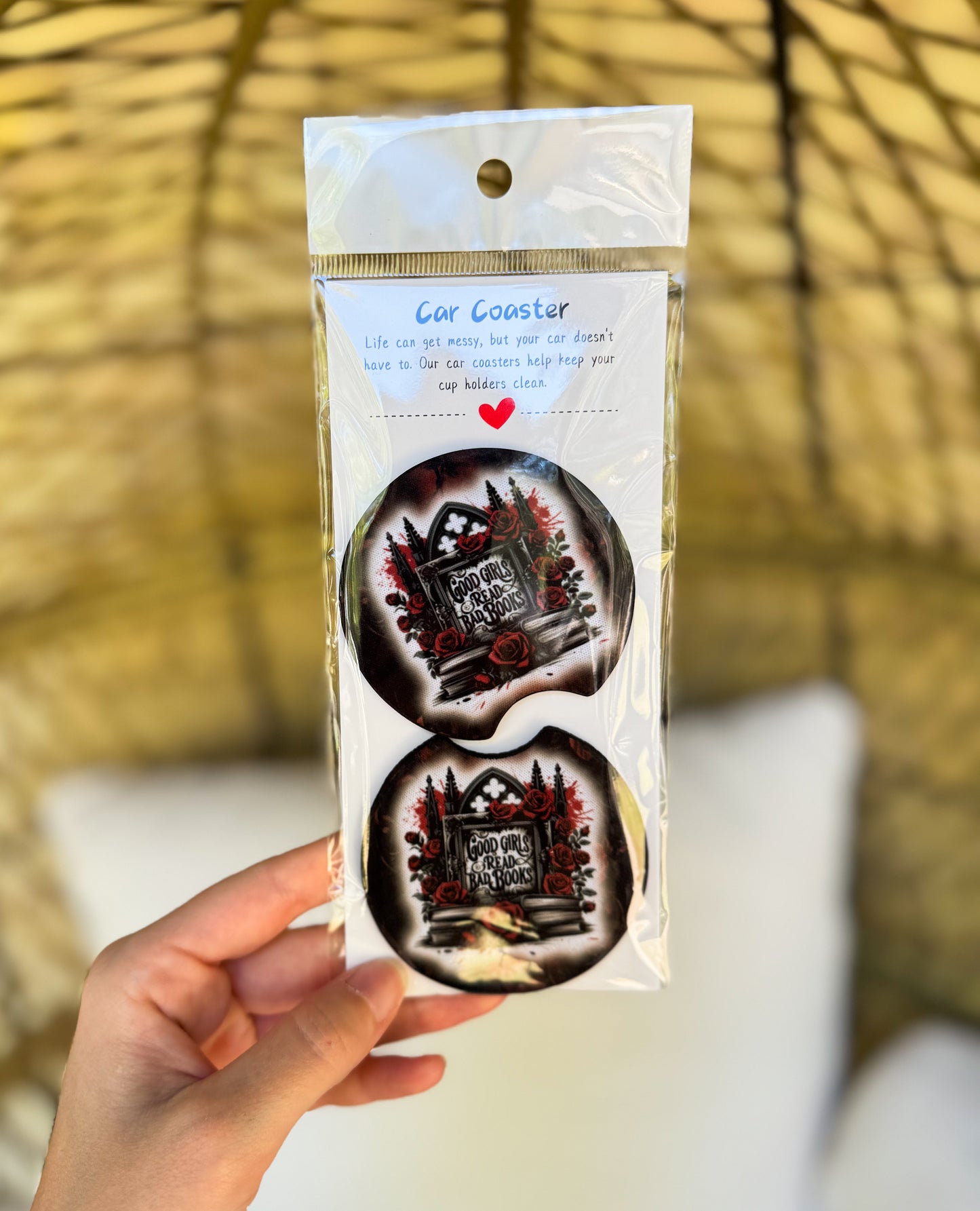 RTS Bookish Coaster Sets – Car Accessories