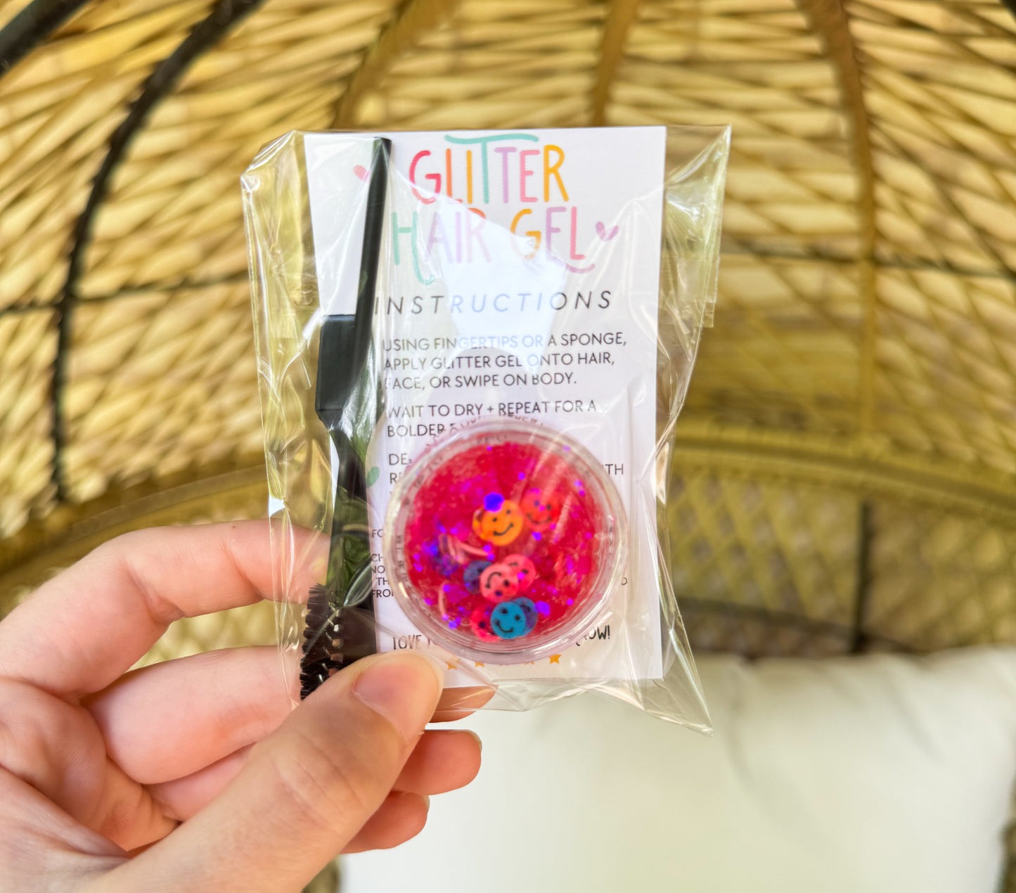 RTS Glitter Hair Gel