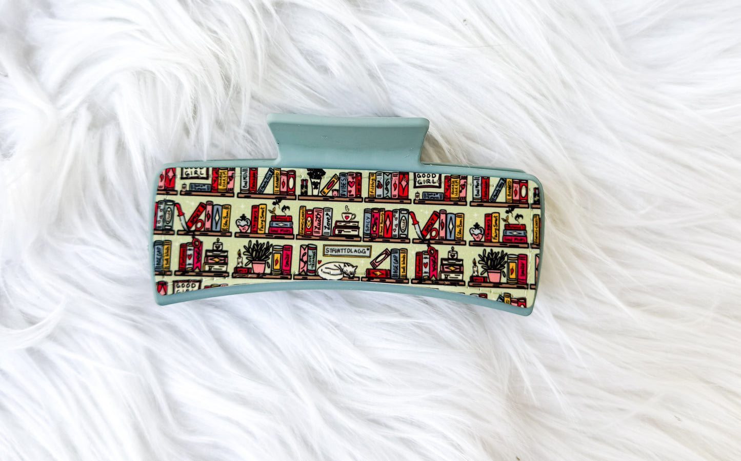 RTS Bookish Themed Hair Clips 🎀💈