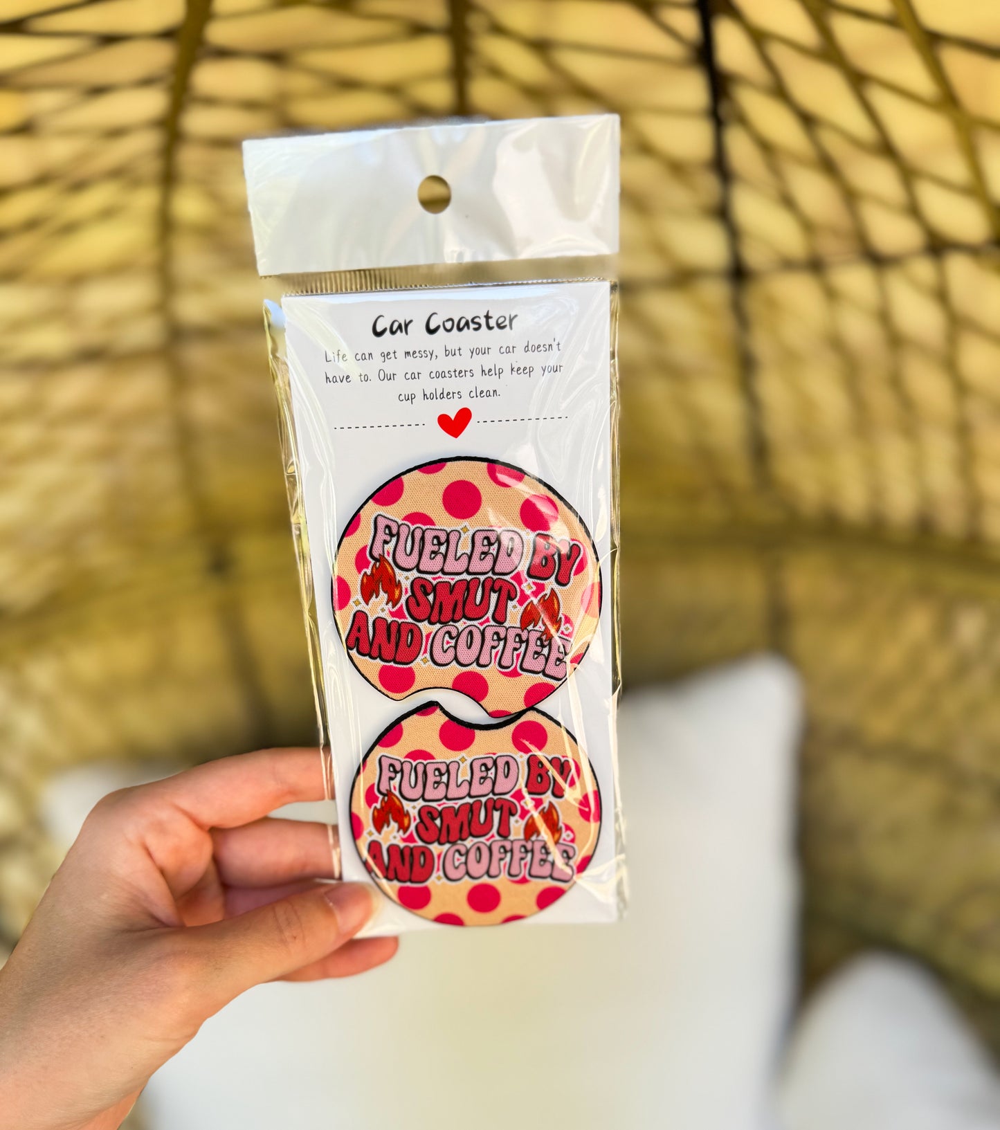 RTS Bookish Coaster Sets – Car Accessories