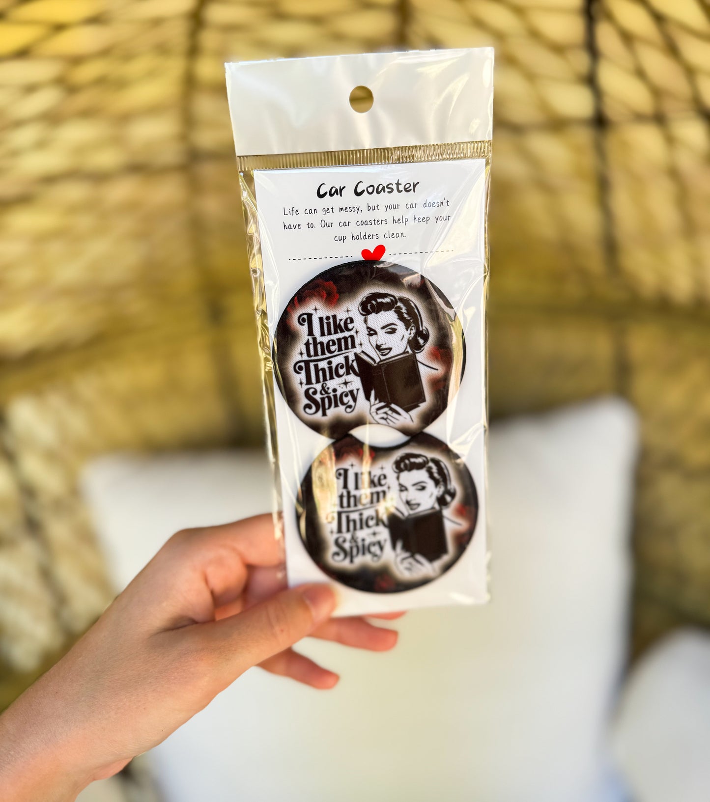 RTS Bookish Coaster Sets – Car Accessories