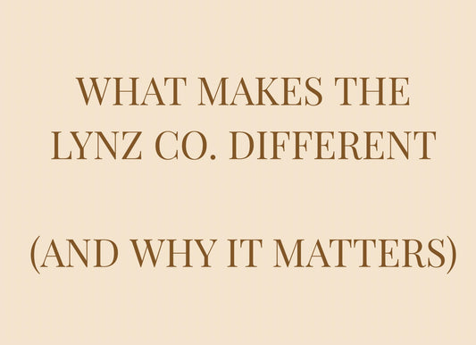 What Makes The Lynz Co. Different (And Why It Matters)