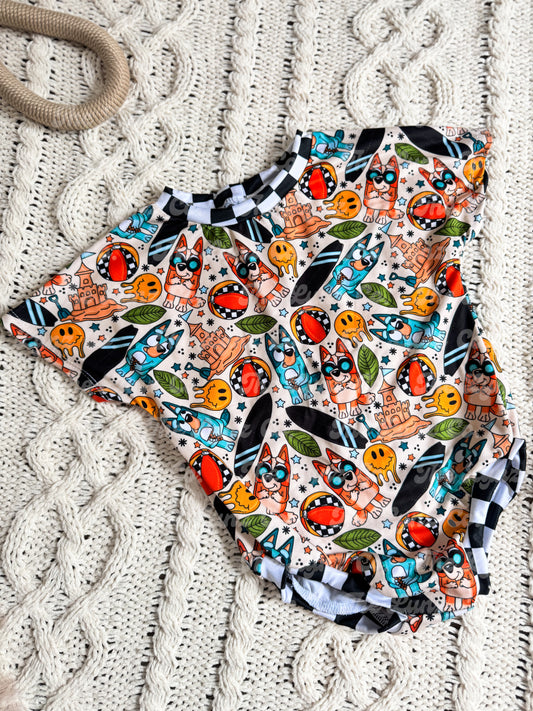 RTS 9/12M Basic Tee Romper