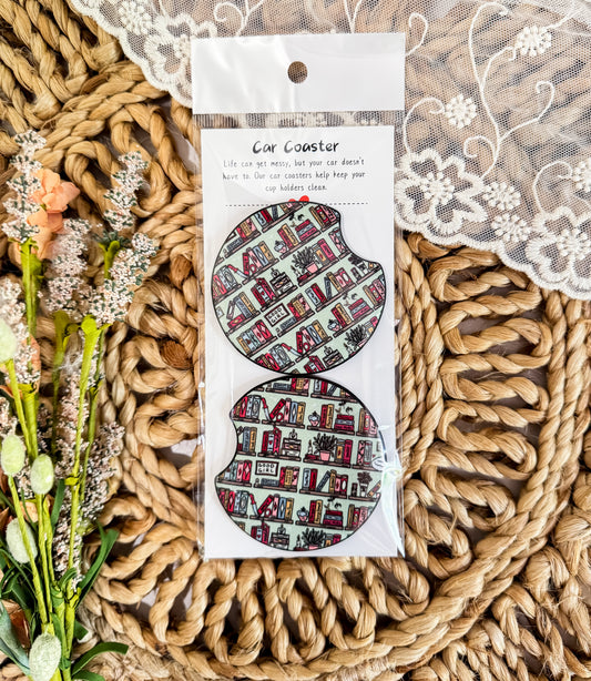RTS Bookish Coaster Sets – Car Accessories