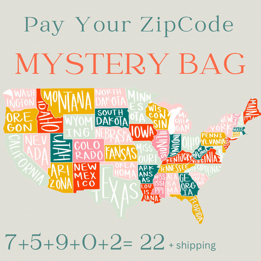 Pay your Zipcode Mystery Bag