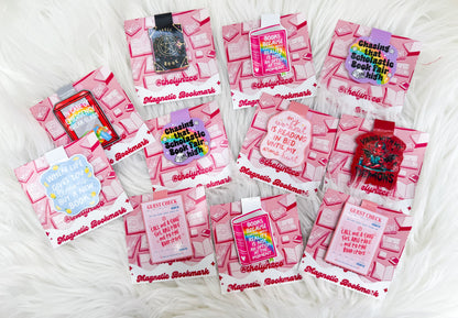 Magnetic Bookmarks – Cute & Bookish Page Savers | Multiple Styles Available