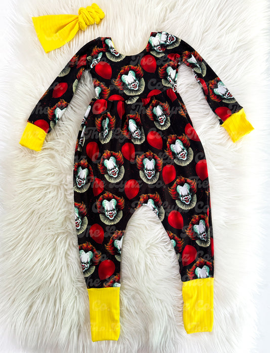 RTS 12/18M Brielle Long Sleeve Romper