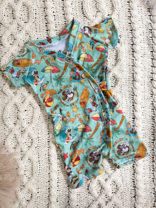 RTS 9/12M River Romper | Shorts