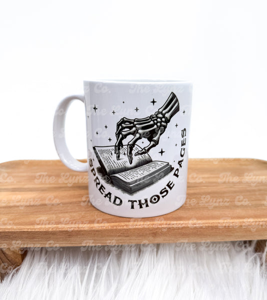 “Spread Those Pages” Mug – 11oz